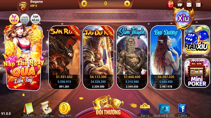 Các game nổ hũ khác